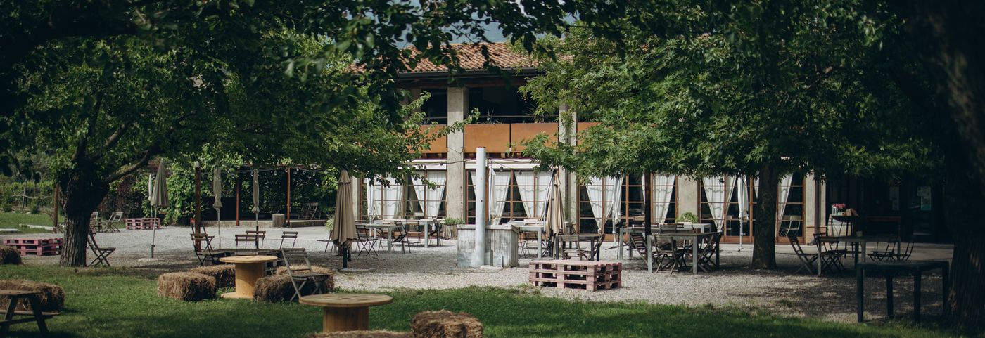 L'agriturismo e il giardino